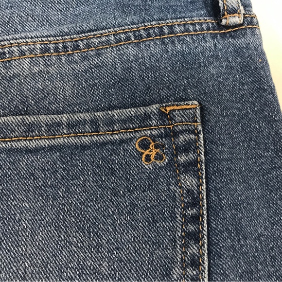 Jessica Simpson Get on with It Hi-Rise Slim Straight Jean, Women's Size 25 -Blue - Picture 9 of 11